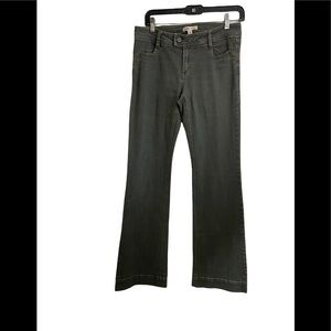 Cabi womens jeans grey Wash wide leg. Size 4.